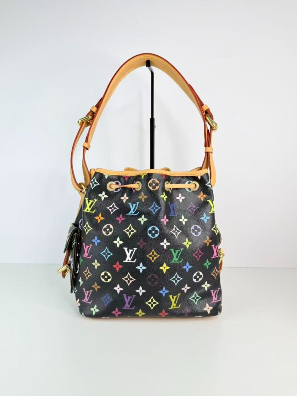 louis vuitton petit noe handbag monogram multicolor - Picture 4 of 13